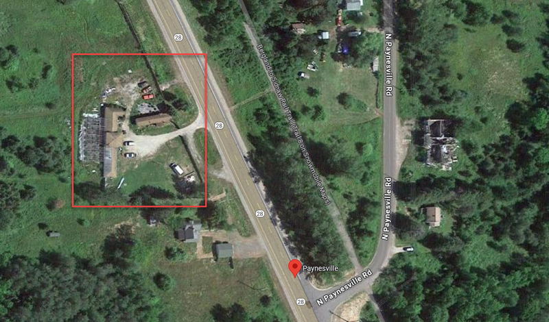 North Country Store and Motel - Aerial Map (newer photo)